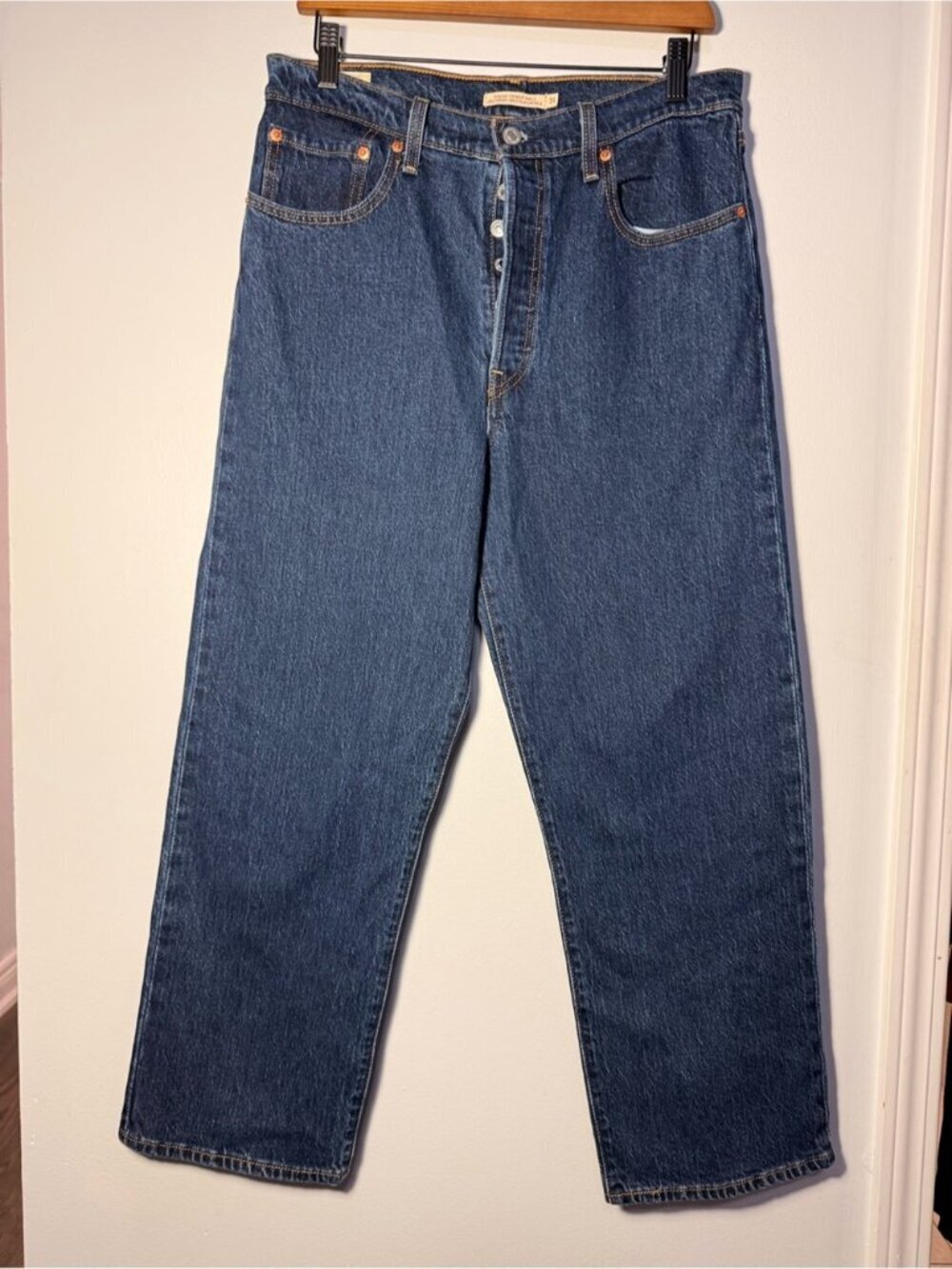 LEVI’S RIBCAGE STRAIGHT ANKLE WOMEN'S JEANS SIZE 31 - Picture 3 of 12